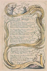 Lieder der Unschuld und der Erfahrung, Platte 24, Das göttliche Bild (Bentley 18)